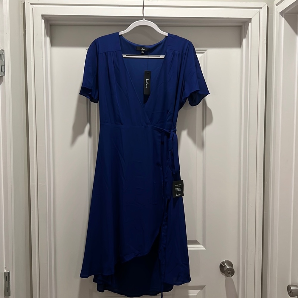 Lulu’s midi wrap dress-new with tags